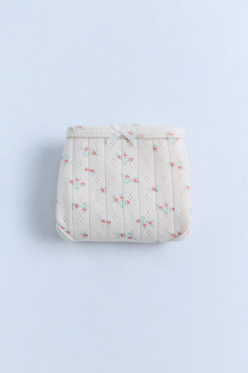 ZARA TIMELESZ - НАБОР ИЗ ТРЕХ ТРУСОВ С ЦВЕТОЧНЫМ ПРИНТОМ, РАЗНОЦВЕТНЫЙ