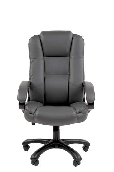 Офисное кресло Chairman 600 Россия экопремиум серый