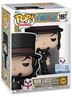 Фигурка Funko POP! Animation One Piece S11 Rob Lucci with Hattori Chase (Exc) (1997)