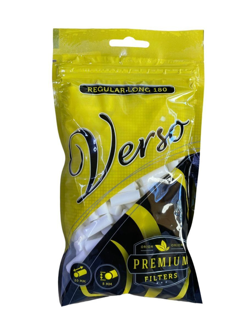 Фильтры для сигарет "Verso" 8mm Regular Long 180шт