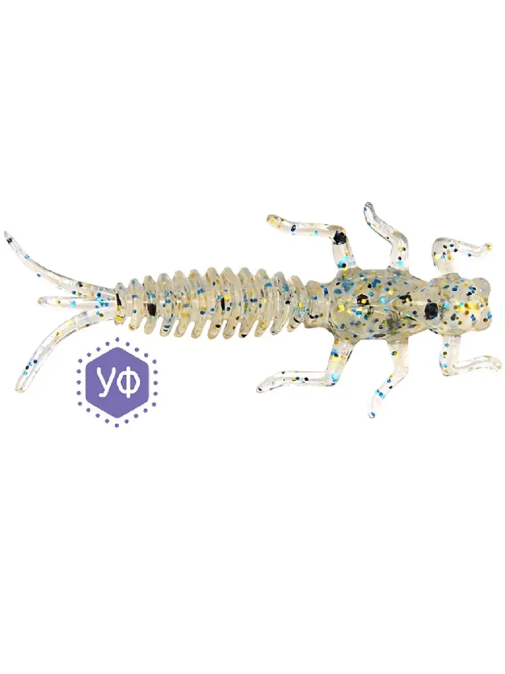 Твистер съедобный "КАЗАРКА", 40мм