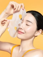 Celimax Осветляющая ампульная маска с ниацинамидом Pore + Dark Spot Brightening Serum Mask 27 мл х 10 шт