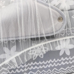 2292121 Универсальная москитная сетка на детскую коляску, цвет белый