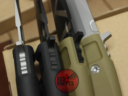 Нож Extrema Ratio Fulcrum C - черная рукоять, светлый клинок