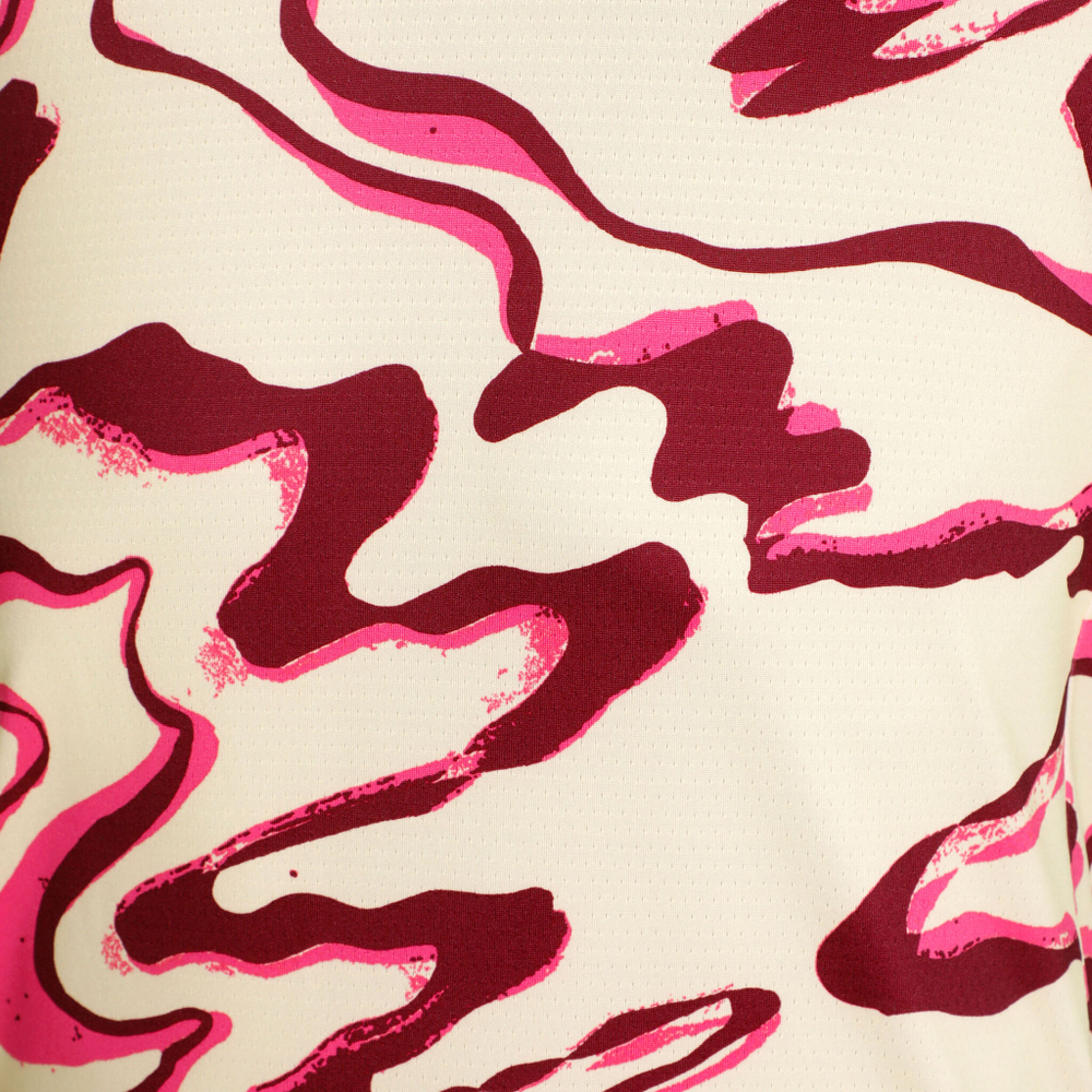 Мужское теннисное поло Nike Dri-Fit Advantage Court Print T-Shirt Men - Yellow, Multicoloured