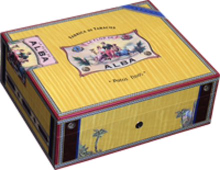 Хьюмидор Elie Bleu Alba Gold 75 cigars с пепельницей