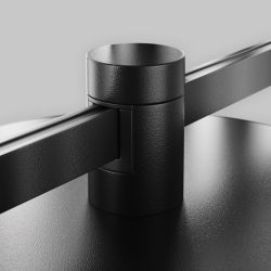 Трековый однофазный светодиодный светильник Maytoni Flarity   TR153-1-10W4K-B