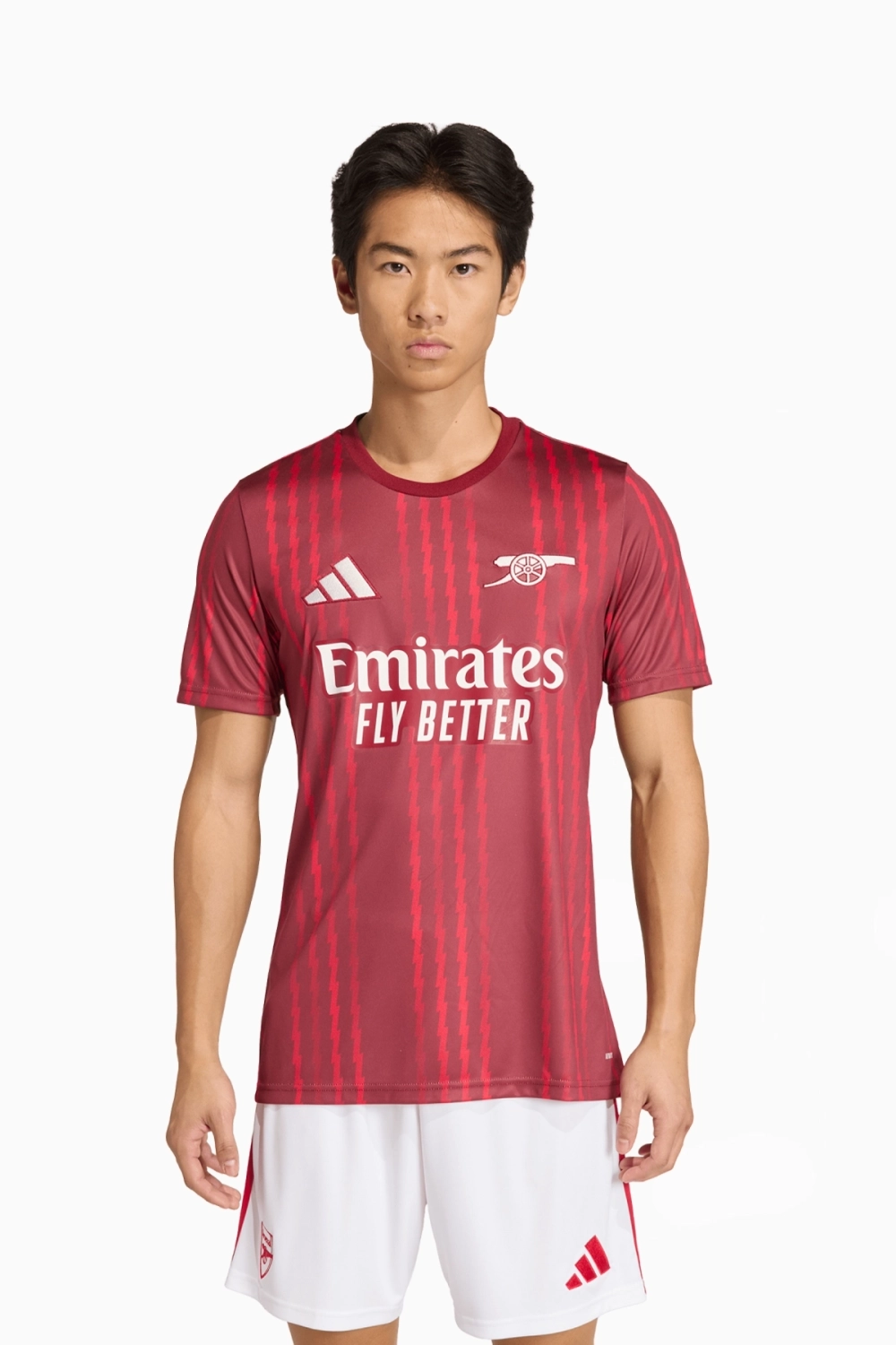 Футболка adidas Arsenal FC 25/26 Pre-Match - красный