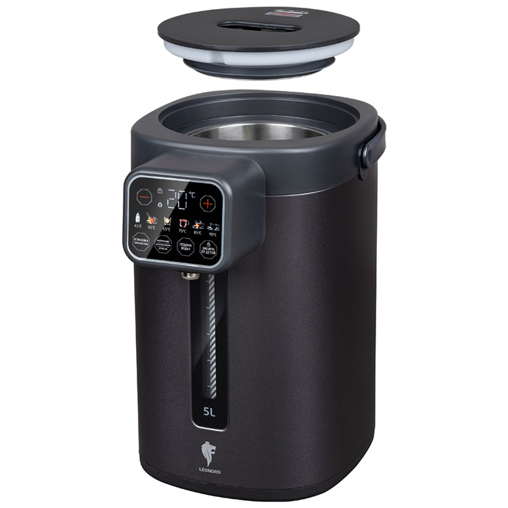 Термопот Leonord LE-1544 тёмно-серый (109688)