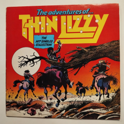 Винтажная виниловая пластинка LP The Adventures Of Thin Lizzy (The Hit Singles Collection) (UK 1981)