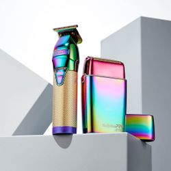 Набор триммер + шейвер BaByliss PRO Chameleon Outlining and Shaving Set FXCHAMPKE