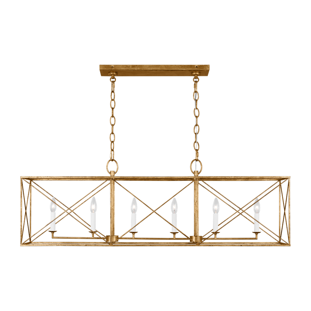 Люстра Visual Comfort Beatrix Large Linear Lantern