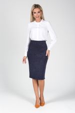 Юбка Жаккард на резинке №4к Valentina