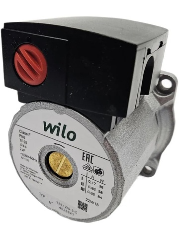 Двигатель насоса (WILO TSL12/5-3C) для BOSCH Gaz 2000W/6000W (арт. 87186457900-1)