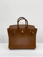 Сумка Hermes из кожи крокодила 25 см, арт. 466224812