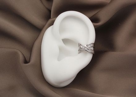 Кафф Икс с кристаллами