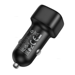 Автомобильное зарядное устройство Borofone BZ34 QC3.0 (black)