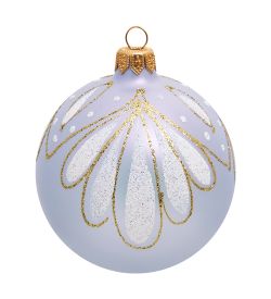 Элита НФШ-1374/3 Набор ел.украшений Шар 2шт «Перо павлина» 85 мм