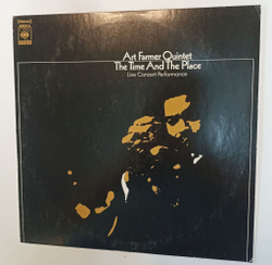 Винтажная виниловая пластинка LP Art Farmer Quintet The Time And The Place (Japan 1973)