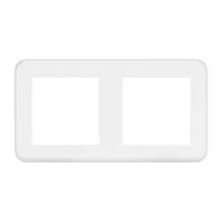 Рамка пластиковая FRM-VERSA-PL-2-WH (Arlight, -) 043776