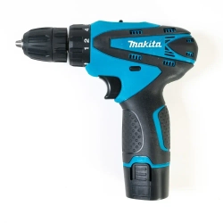 Makita, шуруповерт аккумуляторный, от аккумулятора, 12 В, 24 Нм, 2 акб