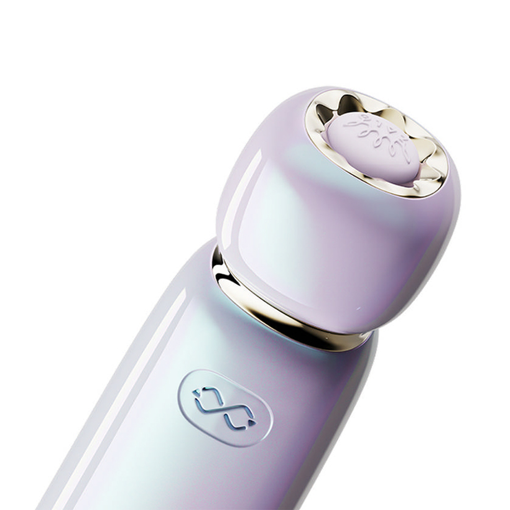 Сиреневый вакуумный клиторальный стимулятор 12,6см Zalo Lia Suction Massager Lavender Purple