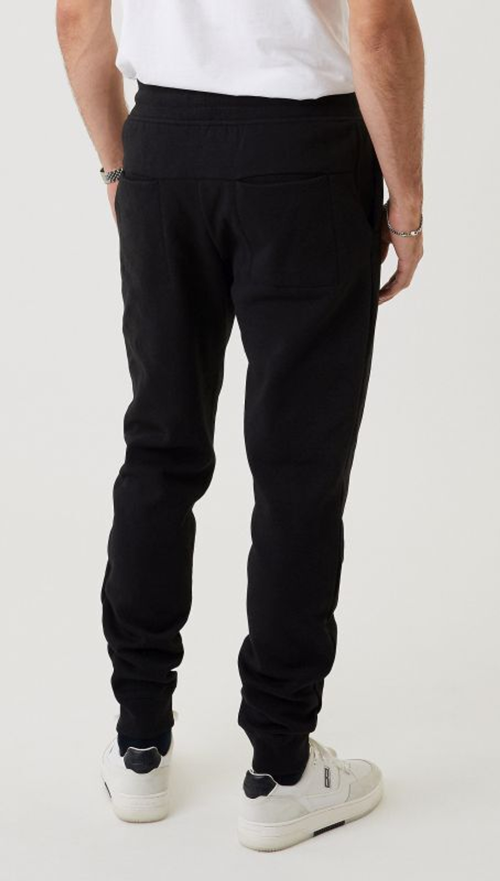 Мужские теннисные штаны Björn Borg Sthlm Tapered Pants - черный