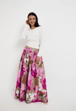Юбка Макси розовый