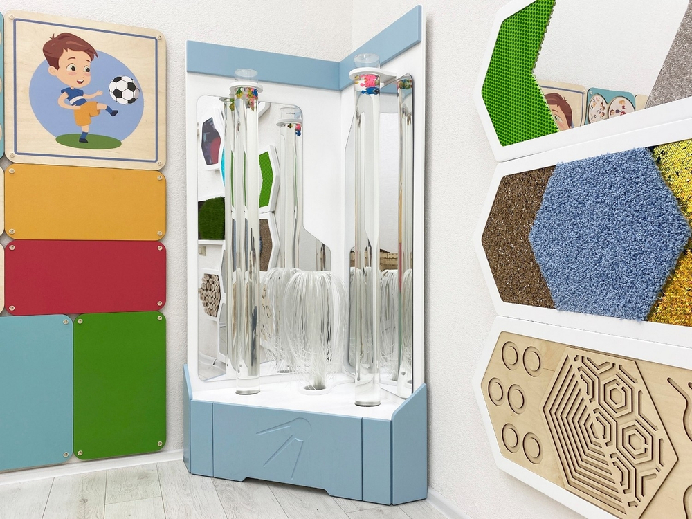 Угловая воздушно-пузырьковая колонна