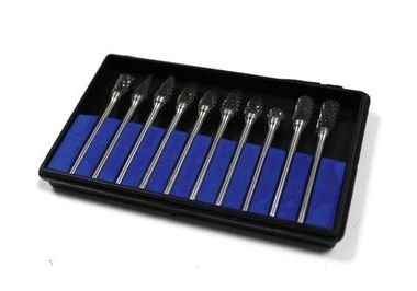 Набор шарошек металлических разнопрофильных по металлу ''PROFI''10пр.(? хвостовика 3мм),в пластик. футляре Forsage F-61710