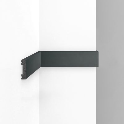 Плинтус Decomaster D162 D162-112 ДМ Молдинг гладкий