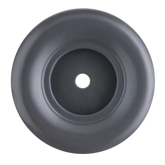 Горшок цветочный серого цвета из коллекции Edge, 1,2 л