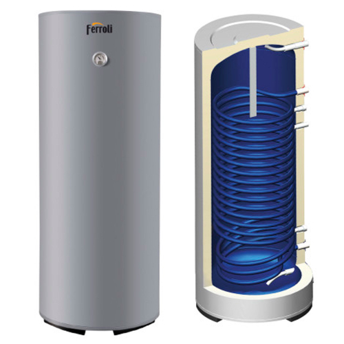Бойлер косвенного нагрева Ferroli ECOUNIT N 500-2C без возможности установки ТЭНа
