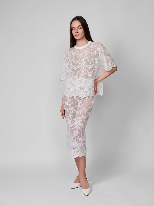 ФУТБОЛКА ИЗ КРУЖЕВА