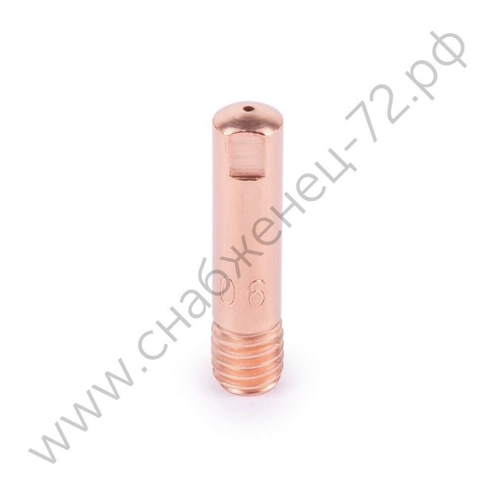 Наконечник М6х25х0.6 прямой Varteg (140.0008/MD0008-06, пр-во FoxWeld/КНР)