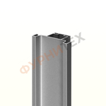 Профиль GOLA KB.81 вертикальный С-образный L=3000 мм, Серебро 