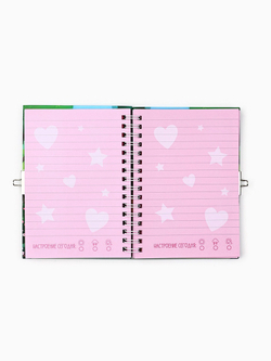 Блокнот на замочке А6, 50 л  "Для моих секретиков"   10707017