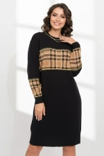 Платье Д 3467/т.синий