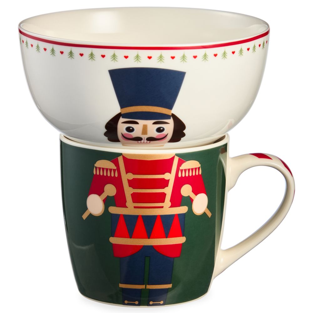 НАБОР ПОСУДЫ LEFARD "ЩЕЛКУНЧИК" 2 ПР. (КРУЖКА 360МЛ, САЛАТНИК 500МЛ)