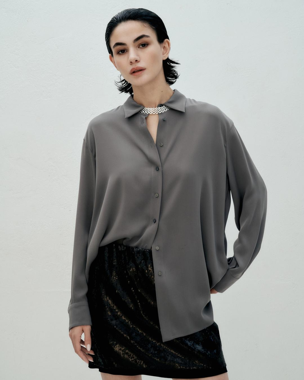 Блуза оверсайз