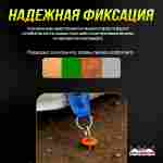 Надувная подушка «RideAir» для байк-трюков и прыжков, 16×9×2,6 м
