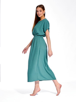 Платье женское летнее длинное из вискозы (повседневное, пляжное, городское)