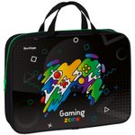 Папка с ручками А4 Berlingo Gaming Zone широкая ткань, молния