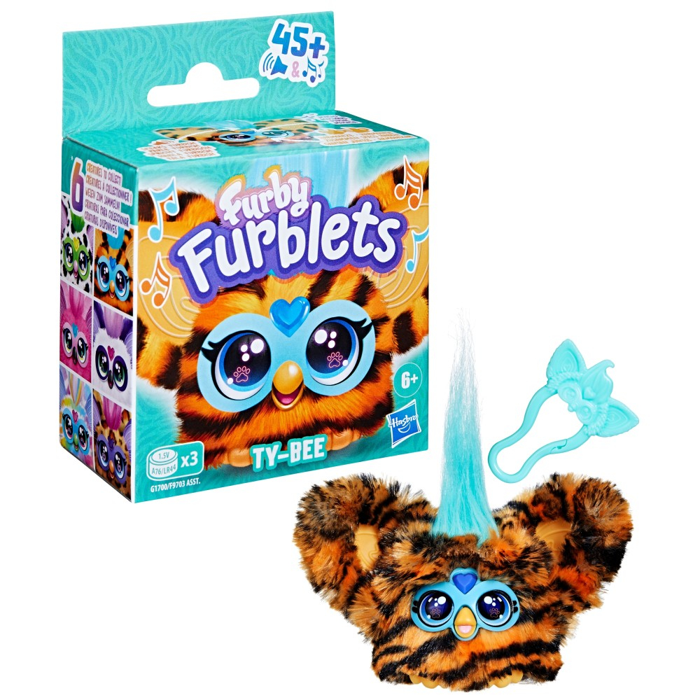 Hasbro Furby Furblets - Интерактивный маскот Ty-Bee Тигрёнок G1700