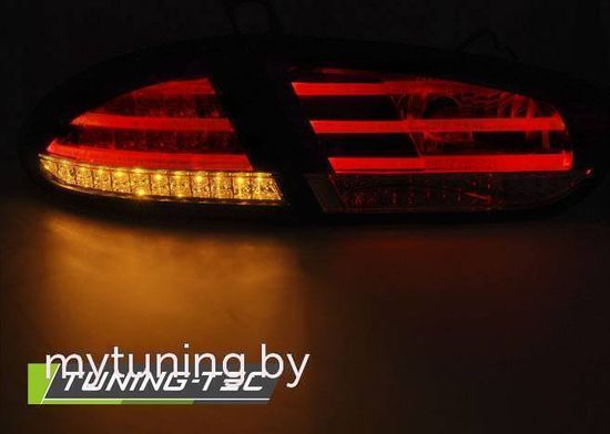 Задние фонари для Seat Leon II 1P1 (09-13) LED Black