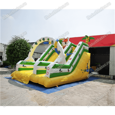 Коммерческий надувной батут "Умный тигренок"