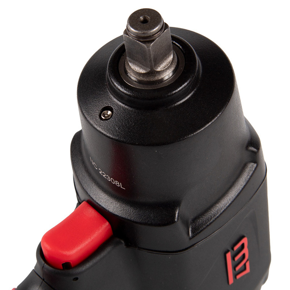 MIGHTY SEVEN (NC-4255QL) Гайковерт пневматический ударный 1/2", 1627 Нм, в комплекте налобный фонарь