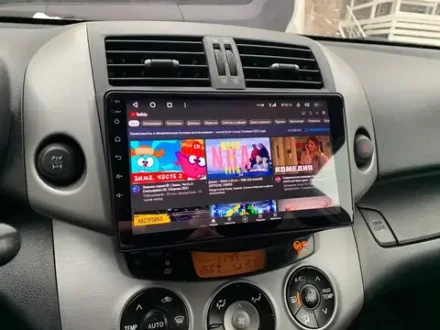 Магнитола для Toyota RAV4 3 2005-2012, Vanguard - FarCar BM018-9M монитор 9.5" QLED на Android 14, TS10, 4+32Гб, CarPlay, 4G SIM-слот