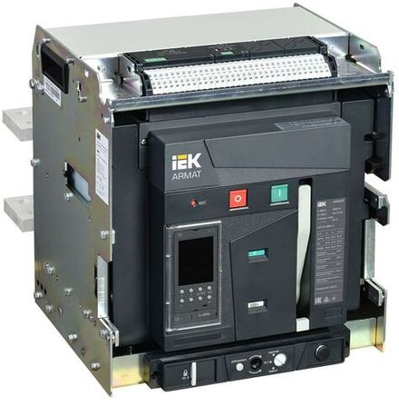 Выключатель автоматический воздушный 3п F 4000А 85кА TD выдвижн. с комплектом аксессуаров ARMAT IEK AR-ACB-3VF-085-4000A-TDCF