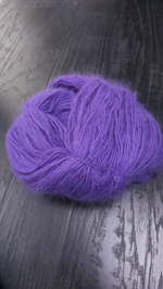 Итальянская пряжа в пасмах от BIAGIOLI MODESTO Angora 80, Spiky 3/17, 80% Ангора, 20% Нейлон